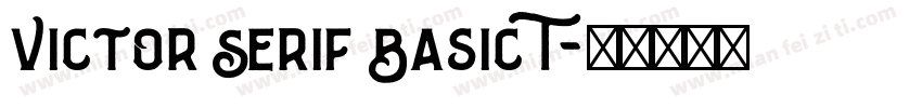 Victor Serif Basic T字体转换